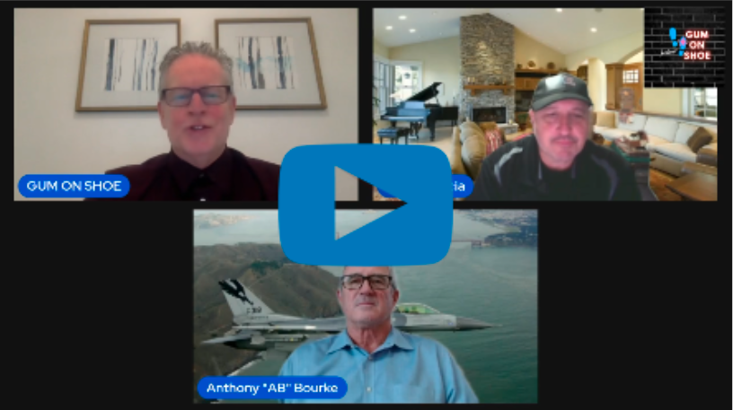 gum on shoe podcast interview